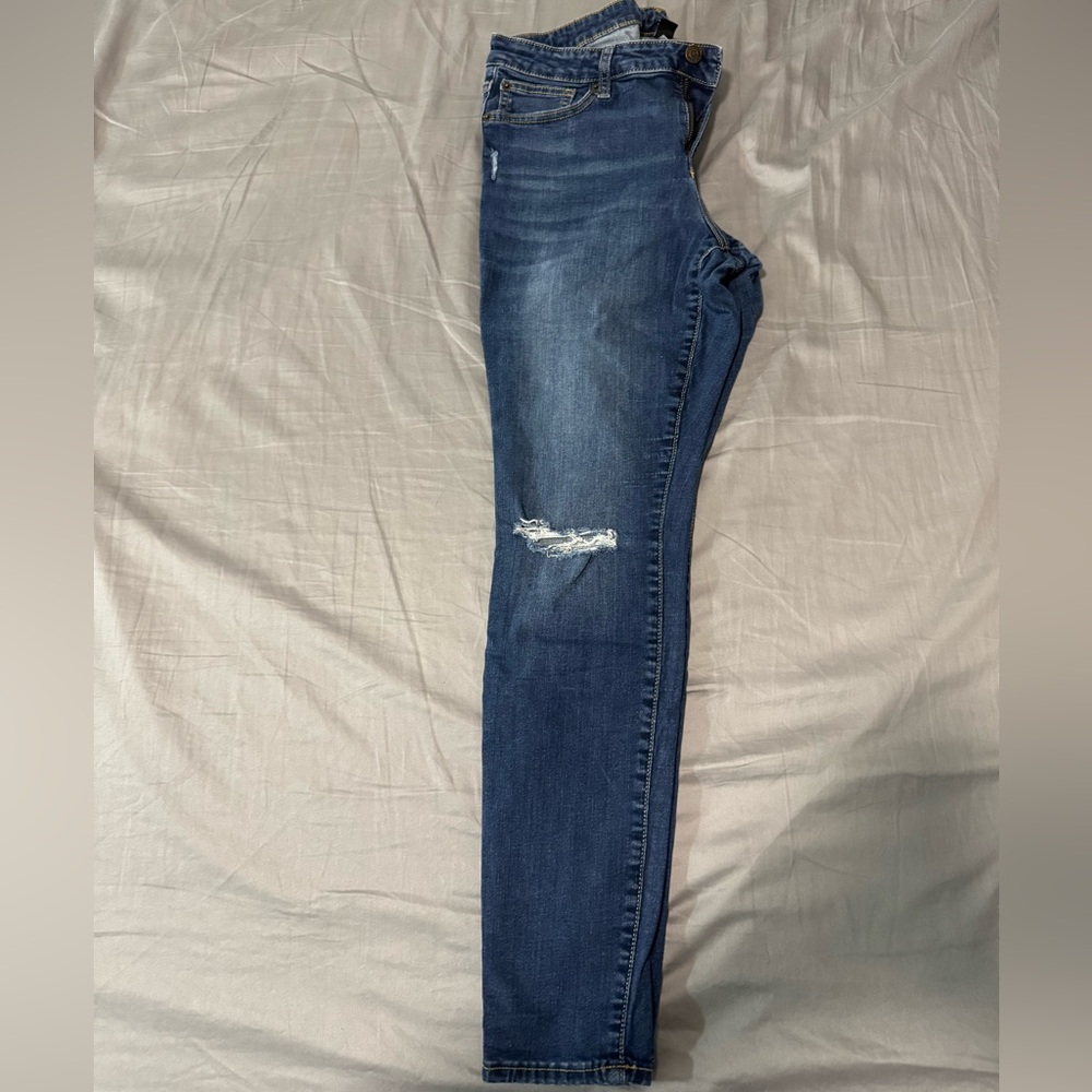 GAP Women's Dark Blue Skinny Jeans
